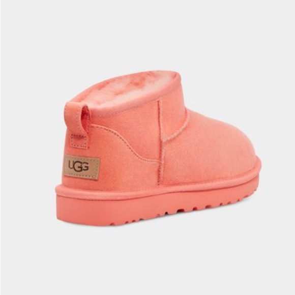 🆕UGG PEACH STARFISH PINK SIZE 9 CLASSIC ULTRA MINI BOOTS - Picture 7 of 7